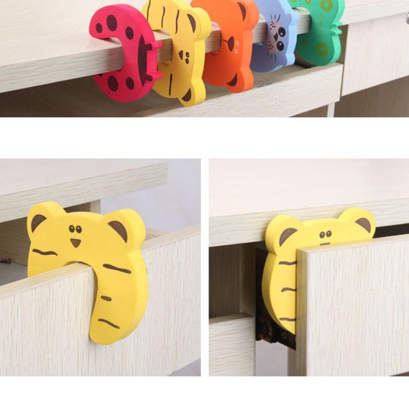 x6 NWT Finger pinch Foam Door stoppers - Picture 2 of 4